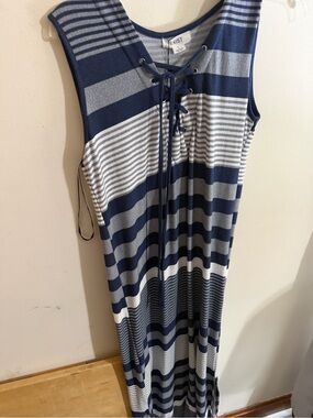 Exist | Dresses | Cotton Exist Sports Line Maxi Dress | Poshmark